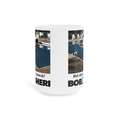 Car in Pool Ceramic Mugs (11oz\15oz\20oz)