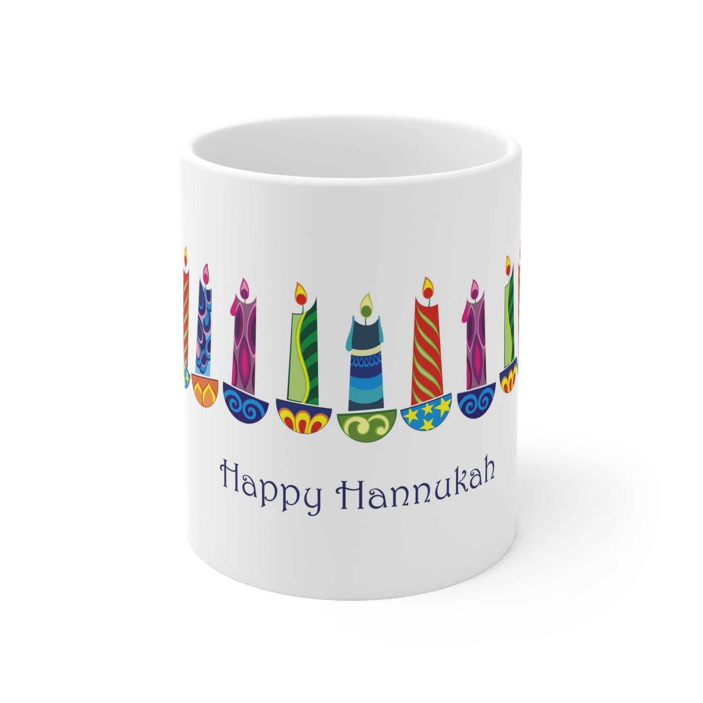 Happy Hanukkah Mug 11oz