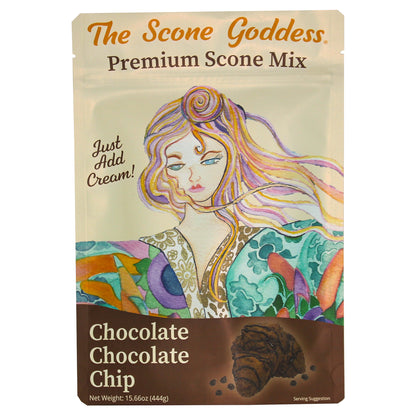 The Scone Goddess Chocolate Chocolate Chip Premium Scone Mix