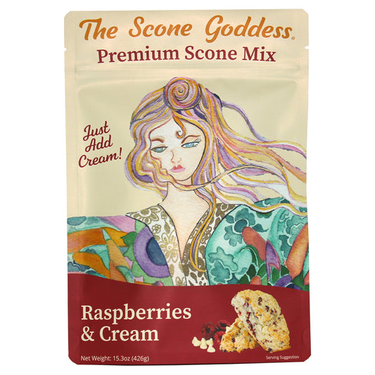 The Scone Goddess Raspberry and Cream Scone Mix