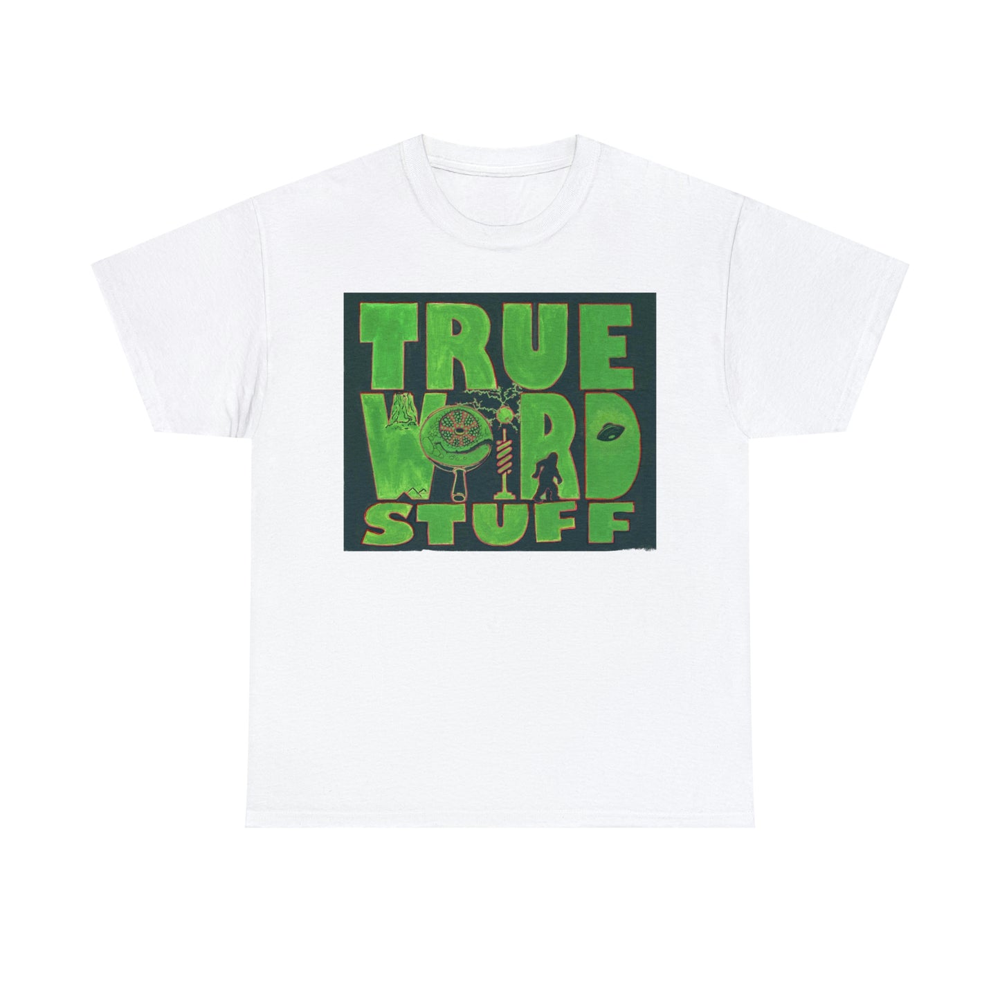 True Weird Stuff Unisex Heavy Cotton Tee