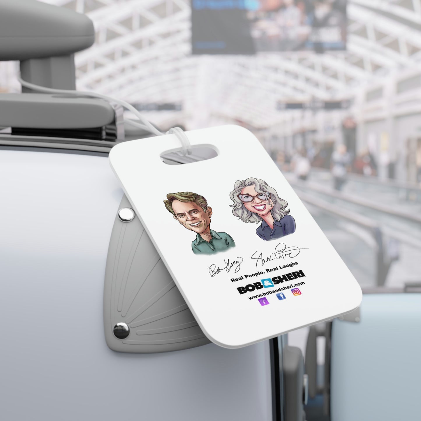 Bob & Sheri Luggage Tags