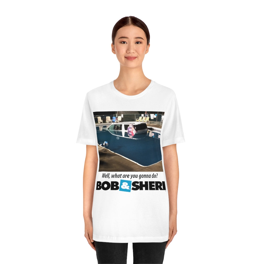 Car In Pool Unisex Jersey Short Sleeve Tee