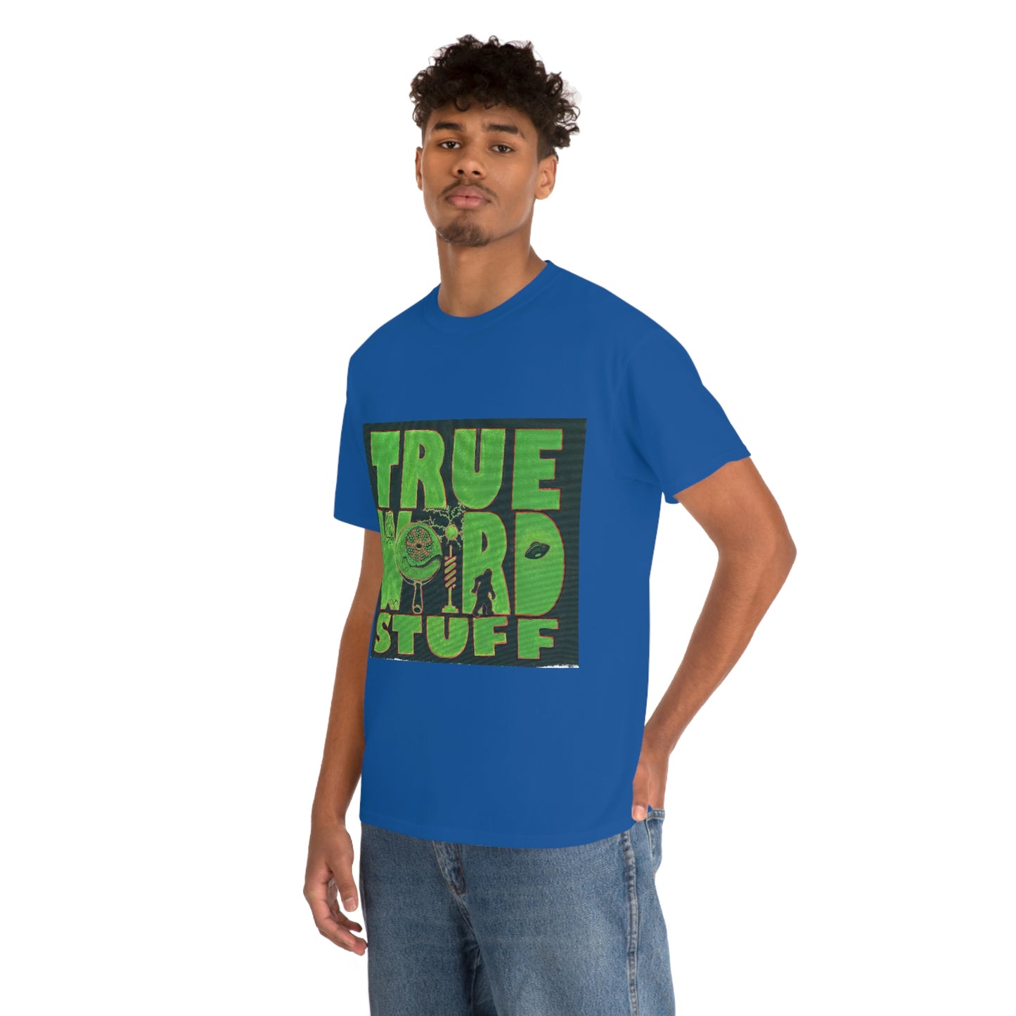 True Weird Stuff Heavy Cotton T